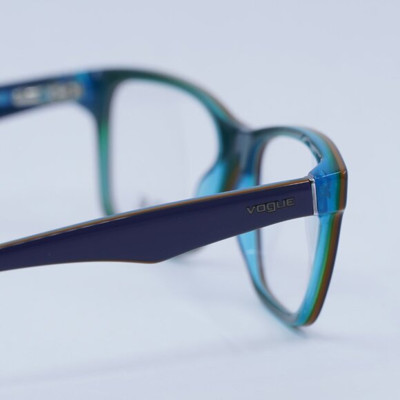 🕶️ New Vogue VO2787 2278 Eyeglasses - Bluette/Orange/Azure Frame 51mm - Picture 7 of 10